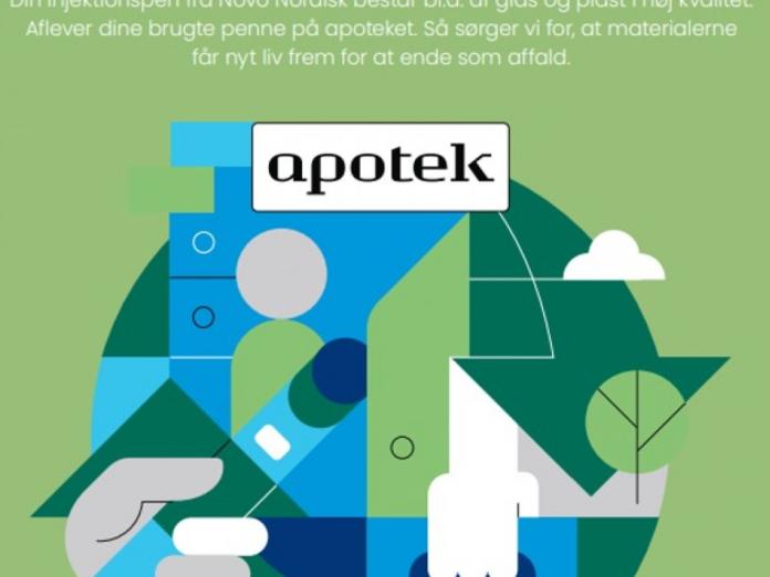 apotek plakat returpen